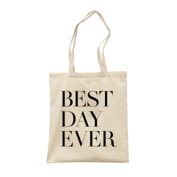Cotton Bag "Best Day Ever"